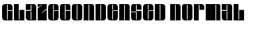 GlazeCondensed Normal Font