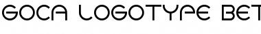 GOCA LOGOTYPE BETA Font