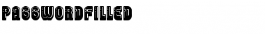 Download Password Filled Font