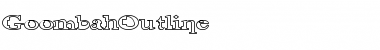 GoombahOutline Regular Font