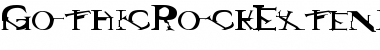 GothicRockExtended Regular Font