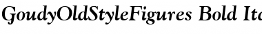 GoudyOldStyleFigures Font