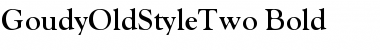 GoudyOldStyleTwo Bold Font