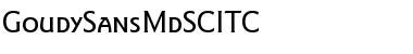 GoudySansMdSCITC Medium Font