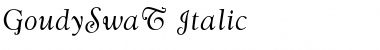 GoudySwaT Italic