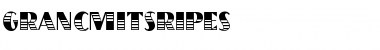 GrancMitSripes Regular Font