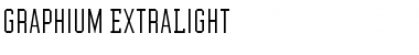 Graphium ExtraLight Font