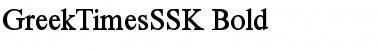 GreekTimesSSK Font