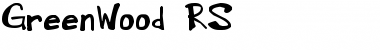 GreenWood_RS Regular Font