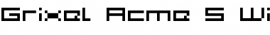 Grixel Acme 5 Wide Regular Font