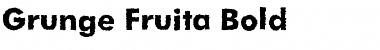 Download Grunge Fruita Bold Font