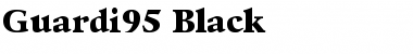 Guardi95-Black Font
