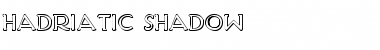 Hadriatic Shadow Regular Font