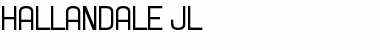 Hallandale JL Font