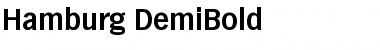 Hamburg-DemiBold Font