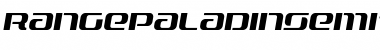 Download Range Paladin Semi-Italic Font