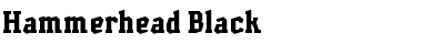 Hammerhead Black Font
