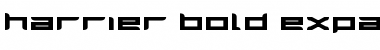 Download Harrier Bold Expanded Font