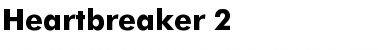 Heartbreaker 2 Regular Font