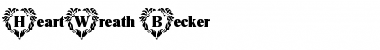 Download HeartWreath Becker Font