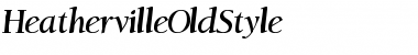 HeathervilleOldStyle Font