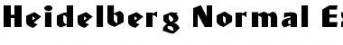 Heidelberg-Normal Ex Regular Font