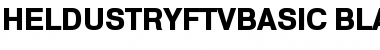 HeldustryFTVBasic Black Regular Font