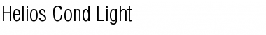 Helios-Cond-Light Regular Font