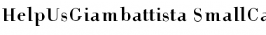 HelpUsGiambattista-SmallCaps Regular Font
