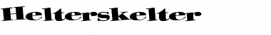 HELTERSKELTER Regular Font