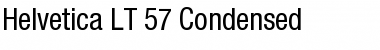 Download HelveticaNeue LT 57 Cn Font