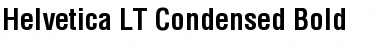 Helvetica LT Condensed Bold