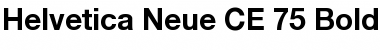 Helvetica CE 55 Roman Bold Font