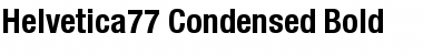 Helvetica77-Condensed Font