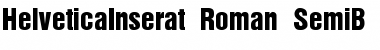 HelveticaInserat-Roman-SemiB Font