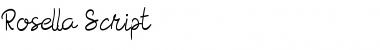 Download Rosella Font Download Rosella Font