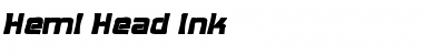 Hemi Head Ink Regular Font