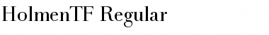 HolmenTf-Regular Regular Font