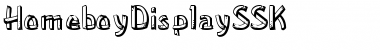 Download HomeboyDisplaySSK Font