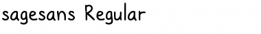 sage sans Regular Font