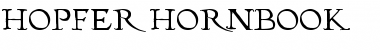 Hopfer Hornbook Regular Font