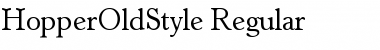 HopperOldStyle Regular Font