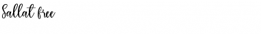 Download Sallat free Font Download Sallat free Font