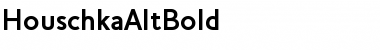 HouschkaAltBold Regular Font