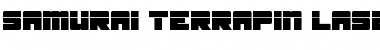 Download Samurai Terrapin Laser Font Download Samurai Terrapin Laser Font