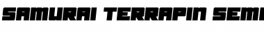 Download Samurai Terrapin Semi-Italic Font Download Samurai Terrapin Semi-Italic Font