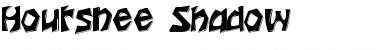 Houtsnee Shadow Regular Font