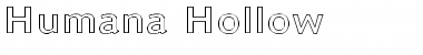Download Humana Hollow Font