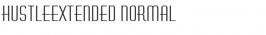 HustleExtended Normal Font