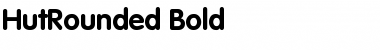 HutRounded-Bold Regular Font